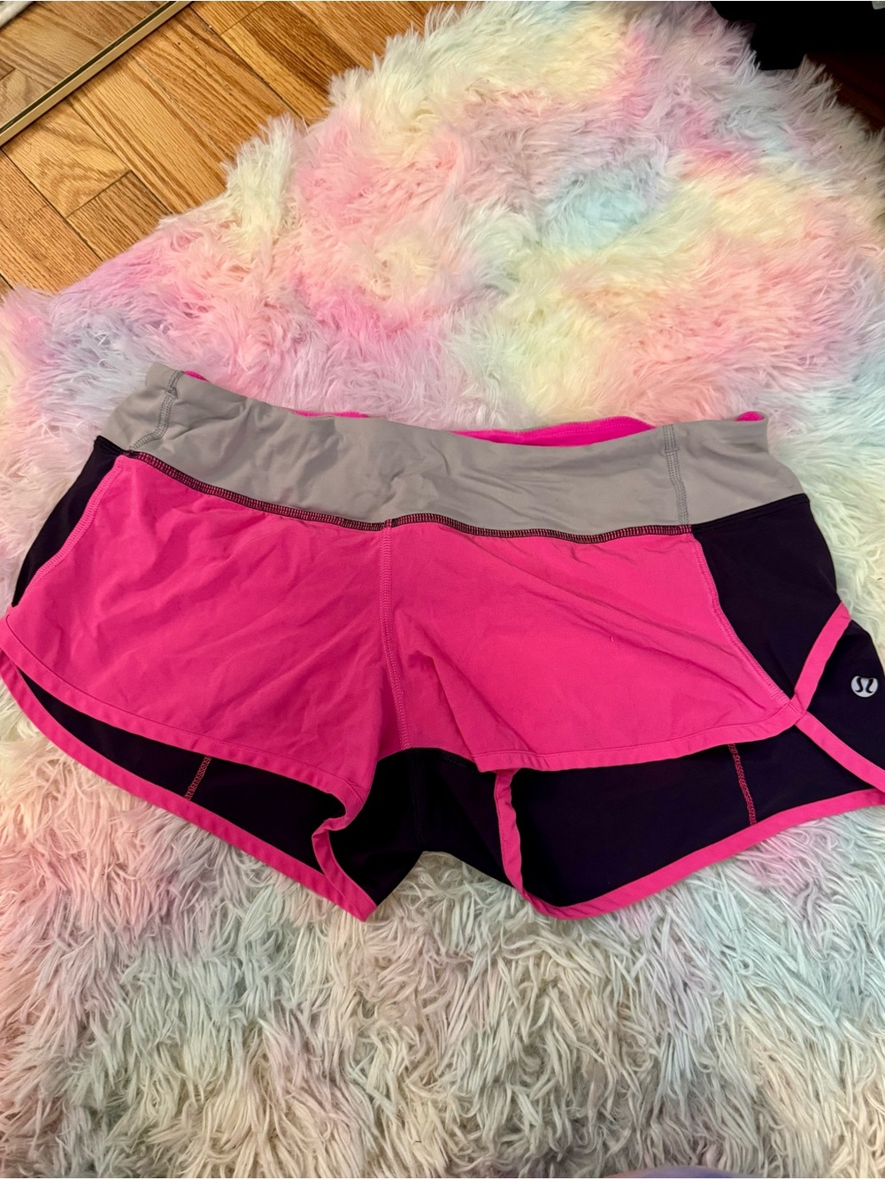 Lululemon Run Speed short pink 8